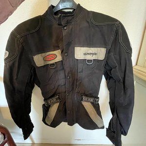 First Gear Mens Kilimanjaro Hypertex Padded Heavy Motorcycle Jacket
